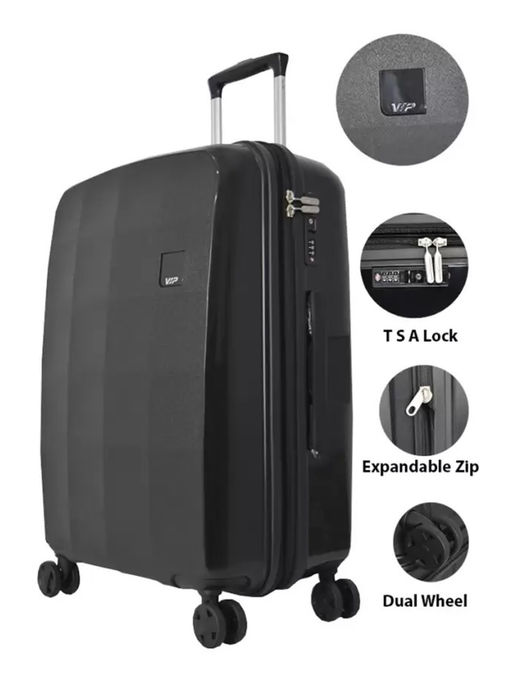 Lock Vip Trolley Bag Wheels Replacement Buy VIP Cosmos Set Black