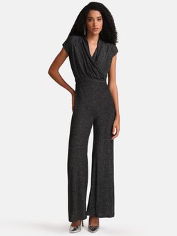 Kazo - Wrap Jumpsuit With Shawl Collar