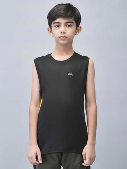 Dida - Light Regular Comfort Dry-Fit Summer Activewear Sports T-Shirt Black