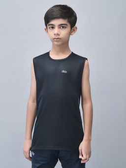 Dida - Light Regular Comfort Dry-Fit Summer Activewear Sports T-Shirt Navy Blue