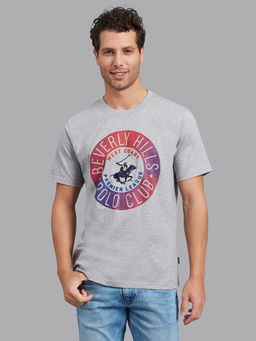 Beverly Hills Polo Club - Grey Solid T Shirt