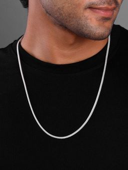 GIVA - 925 Silver Link Aura Chain for Him