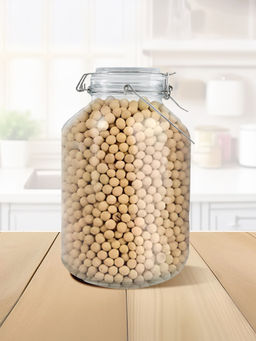 The Better Home - Glass Jars with Airtight Buckle Lids, 4L