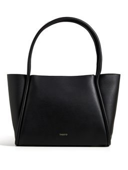 THESTO - Black Tube Tote Bag (L)