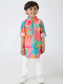 Hopscotch - Floral Kurta and Pajama