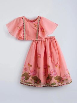 Hopscotch - Lotus Lacing Lehenga and Choli