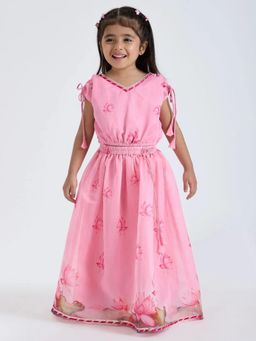 Hopscotch - Lotus Lacing Lehenga and Choli