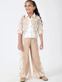 Hopscotch - Floral Collared Co-Ord Set