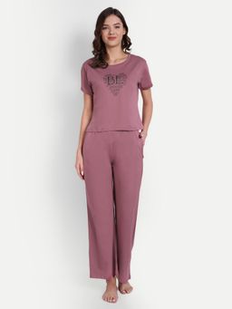 Bedtime Story - Purple Be T-shirt with Pyjama