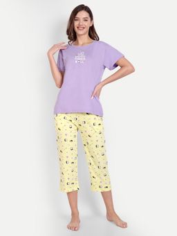 Bedtime Story - Lavender Sushi T-shirt with Capri