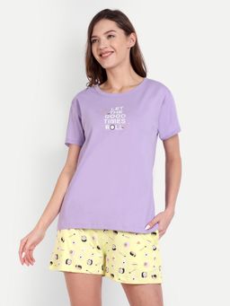 Bedtime Story - Lavender Sushi Shorts with T-shirt