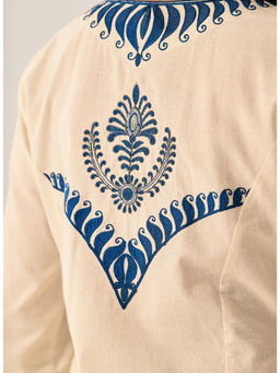 Lakshita - Blue Embroidered Kurta