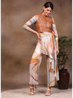 Soup by Sougat Paul - Printed Pant (Set of 3)