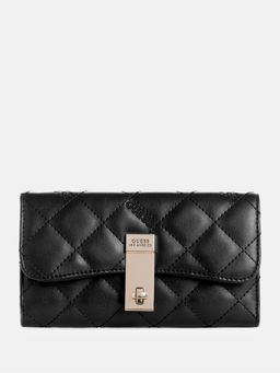 Guess - Women Black Vandemark Slim Wallet