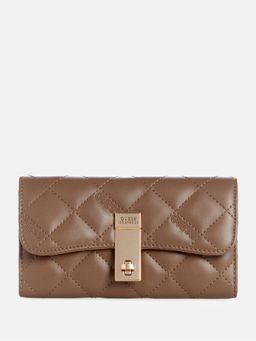 Guess - Women Brown Vandemark Slim Wallet