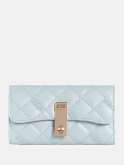 Guess - Women Light Blue Vandemark Slim Wallet