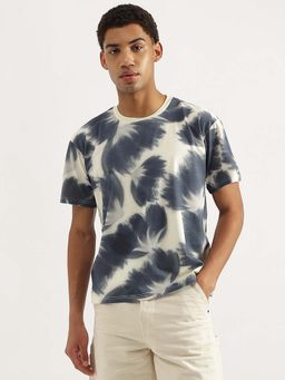 United Colors of Benetton - White Printed Boxy Fit T-Shirt