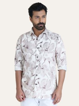 Perch - Multi-Color Printed Slim Fit Shirt