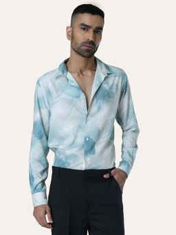 Perch - Multi-Color Printed Slim Fit Shirt