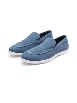 Rare Rabbit - Velour Aqua Loafers