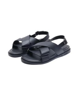 Rare Rabbit - Monz Black Sandals