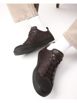 Rare Rabbit - Sauron Pro Brown Sneakers