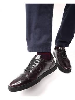 Rare Rabbit - Mercury Maroon Sneakers