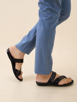 REGAL - Black Men Comfort Casual Sandals