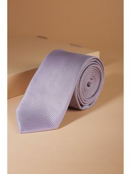 Allen Solly - Men Lilac Embroidered Formal Ties