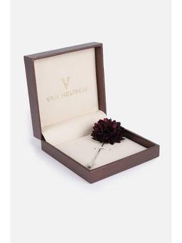 Van Heusen - Men Maroon Party Lapel Pin
