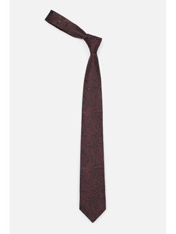 Van Heusen - Men Brown Embroidered Formal Tie
