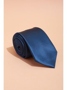 Van Heusen - Men Blue Embroidered Formal Tie