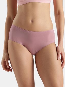 Jockey - 1802 Women High Coverage Micro Modal Elastane Hipster-Lilas
