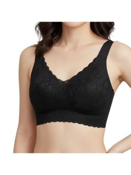 Rheal Curve - Black Invisible Wireless Shaping Bra