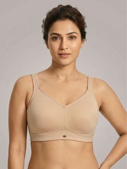 SOIE - Nude Women Full Coverage Max Support Minimizer Bra