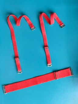 Clovia - Red Adjustable Shoulder Straps and Back Band