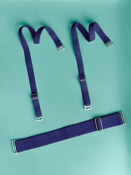 Clovia - Blue Adjustable Shoulder Straps and Back Band