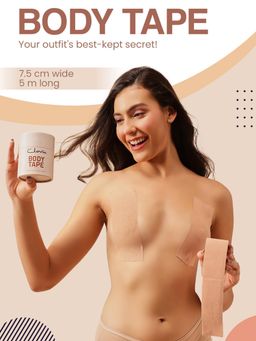 Clovia - Women Beige Plain Body Tape