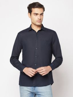 CRIMSOUNE CLUB - Men Timeless Navy Shirt