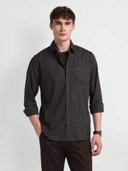 Arrow Sports - Men Multi-Color Checks Slim Fit Casual Shirt