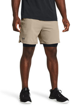 Under Armour - Vanish Woven 2In1 Sts Beige Shorts