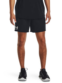 Under Armour - Rival Terry 6S Black Shorts