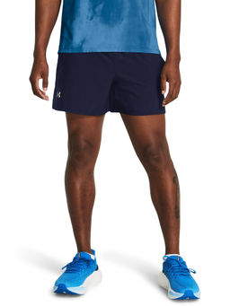 Under Armour - Launch 5' Unlineds Navy Blue Shorts