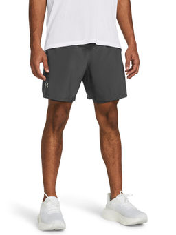 Under Armour - Launch 7' 2-In-1S Grey Shorts
