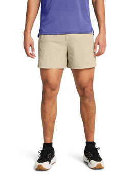 Under Armour - Trail Run 5' Beige Shorts