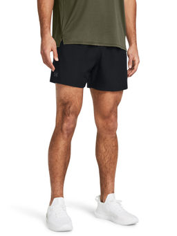 Under Armour - Men'S Woven 5S Black Shorts