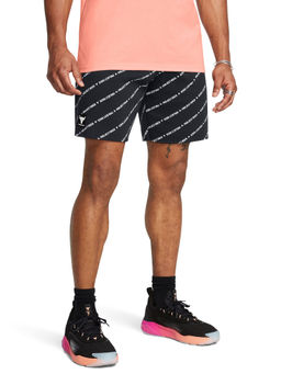 Under Armour - Project Rock Terry Fleeces Badge Of Honour Black Shorts