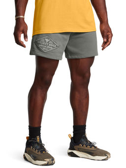 Under Armour - Project Rock Heavyweights Green Shorts