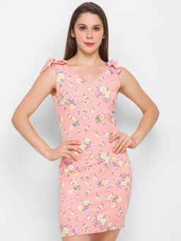 Globus - Peach Printed Dress