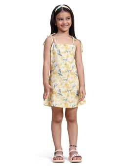 Funny Bones - Yellow Printed Dress